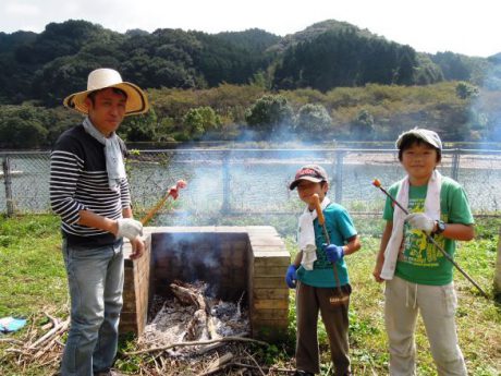 父子たきび